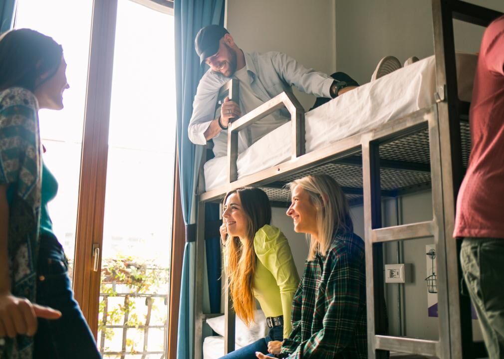 Consider homestays or group lodging